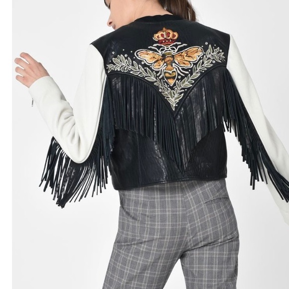 isabel marant fringe jacket